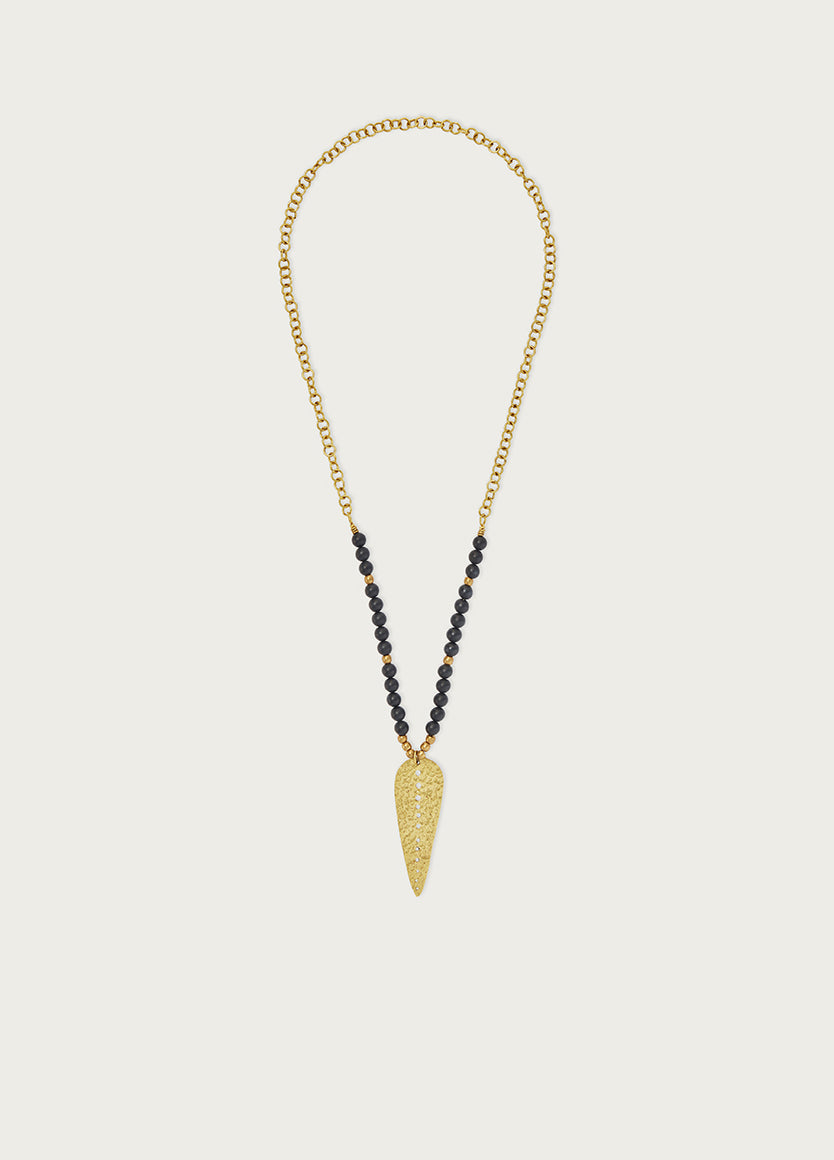 AFRICAN SPIRIT NECKLACE  BLACK