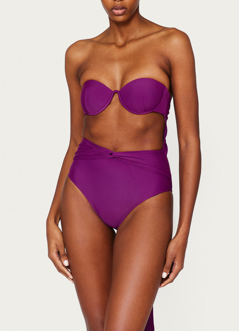 Amina Onepiece Swimsuit Purple