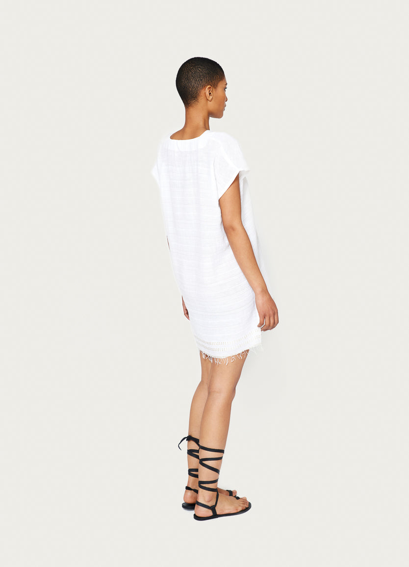 Kelali Tunic Dress White