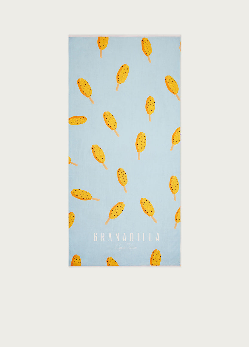 Light Blue Granadilla Beach Towel