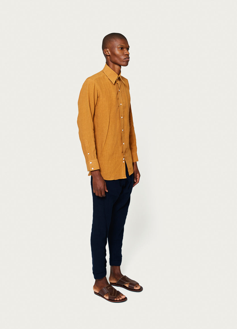 LM CLASSIC MENS SHIRT TURMERIC