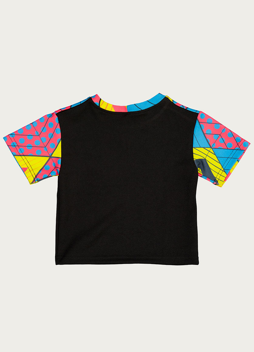 MASA MARA KIDDIES T-SHIRT BLACK LARGE PRINT