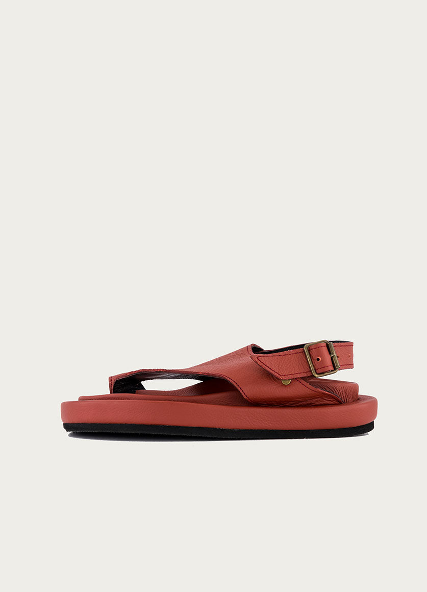 Vie Sandal Burgundy