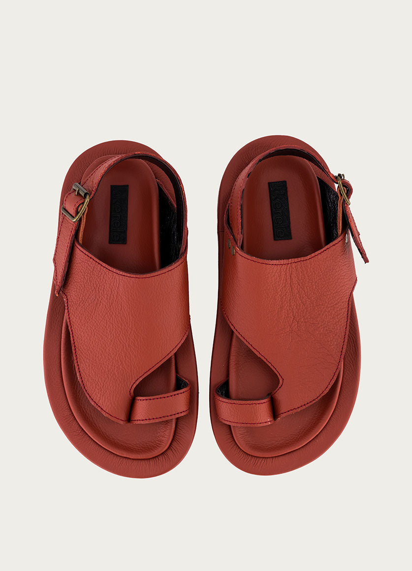 Vie Sandal Burgundy