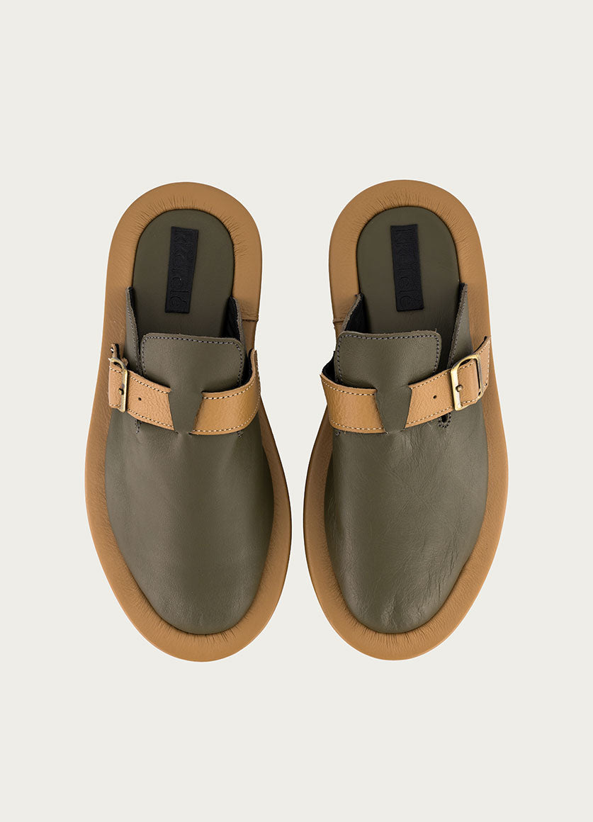 Mai Sandal Green / Crème