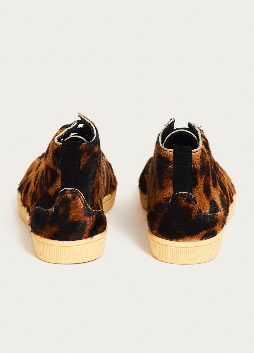 Tsague Leather Leopard