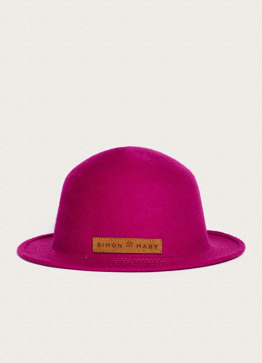 S&M BOWLER HAT LILAC