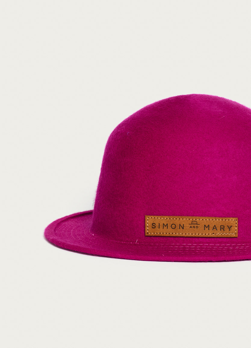 S&M BOWLER HAT LILAC