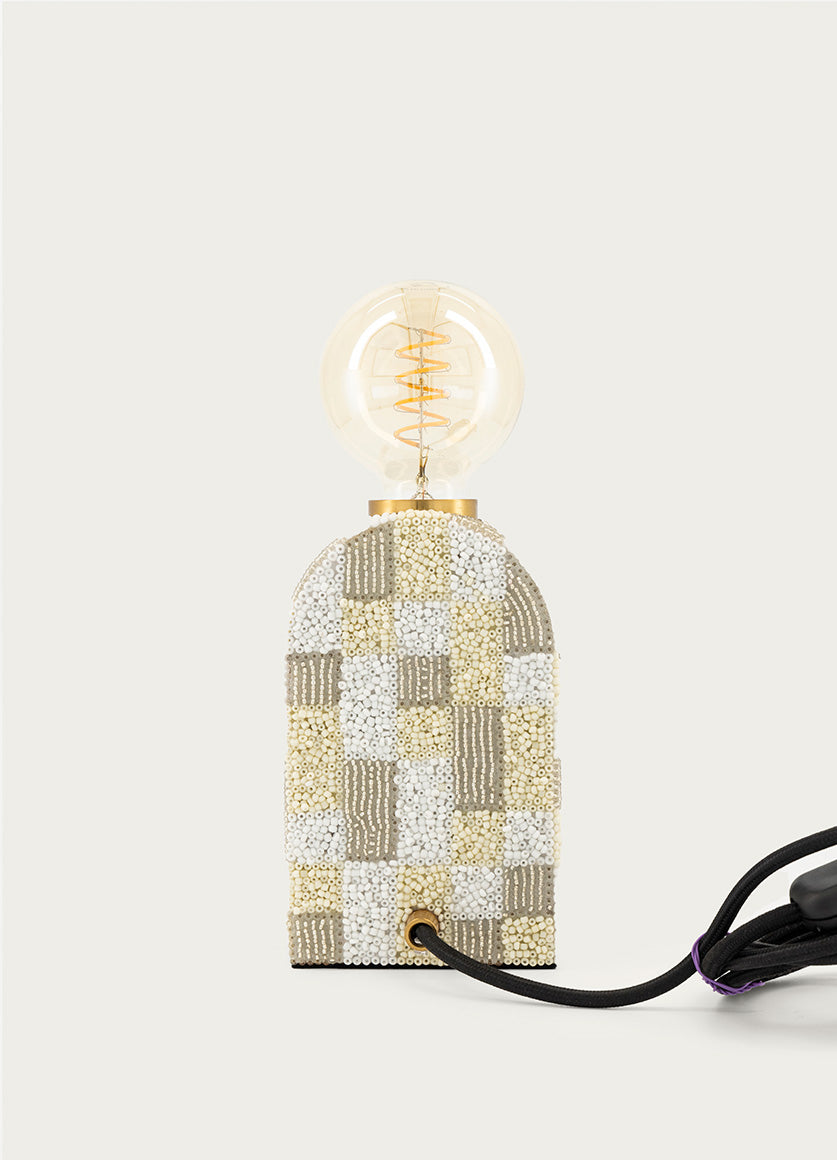 Coco Palm Lamp Med