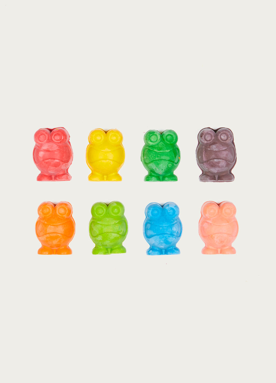 TAMBA FROGGIES BATH CRAYONS - SET OF 8