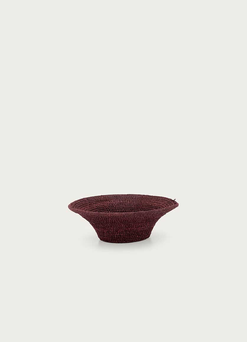 CLASSIC BASKET AUBERGINE SMALL