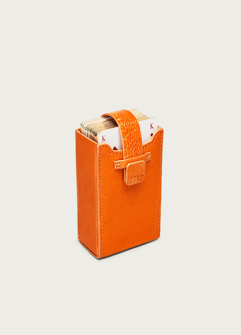 Playing Card Holder Tangerine