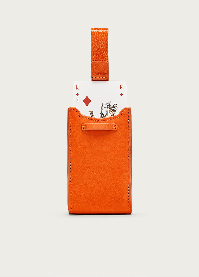 Playing Card Holder Tangerine