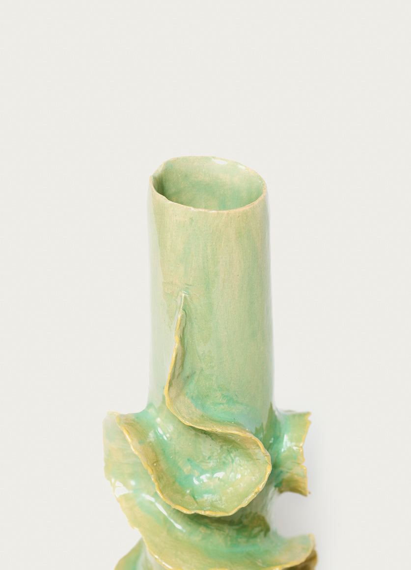 Seaweed Vase Green
