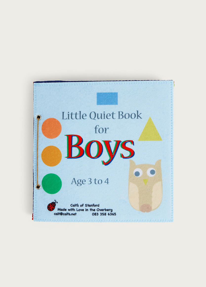 Little Quiet Book For Boys 3 - 4 Years