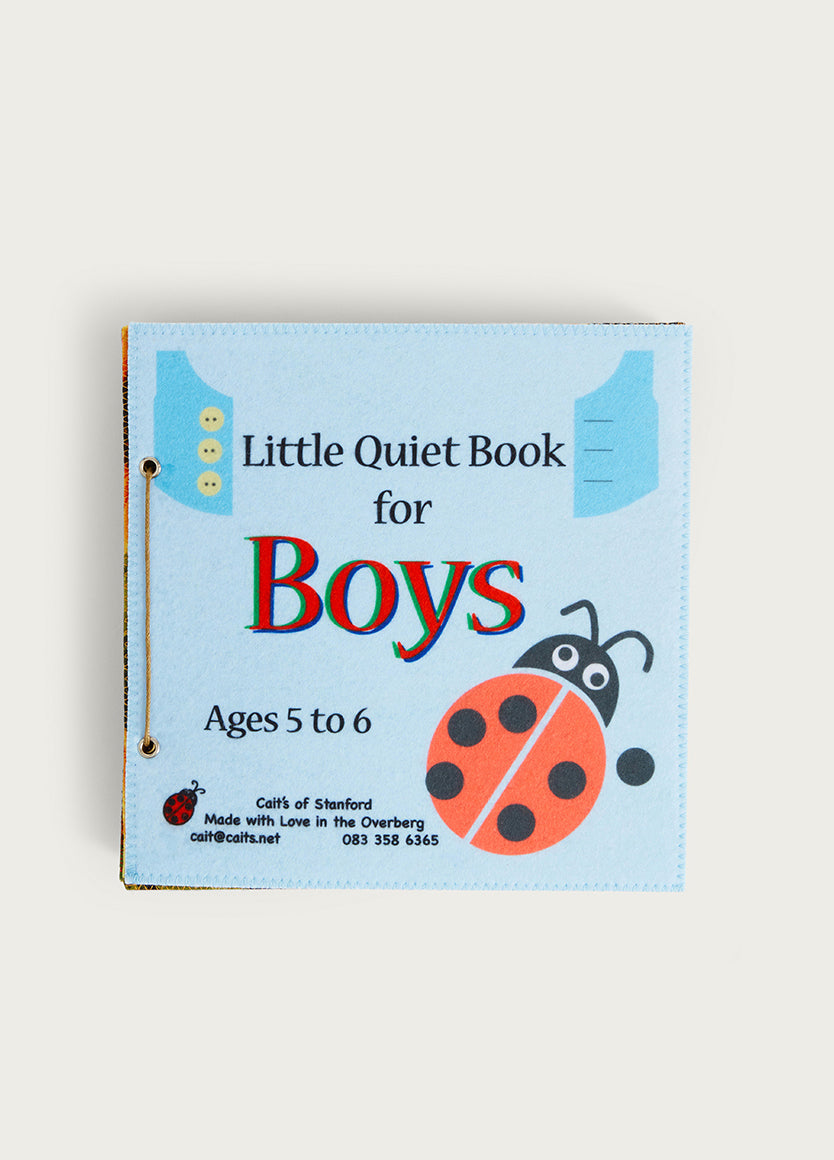 Little Quiet Book For Boys 5 - 6 Years