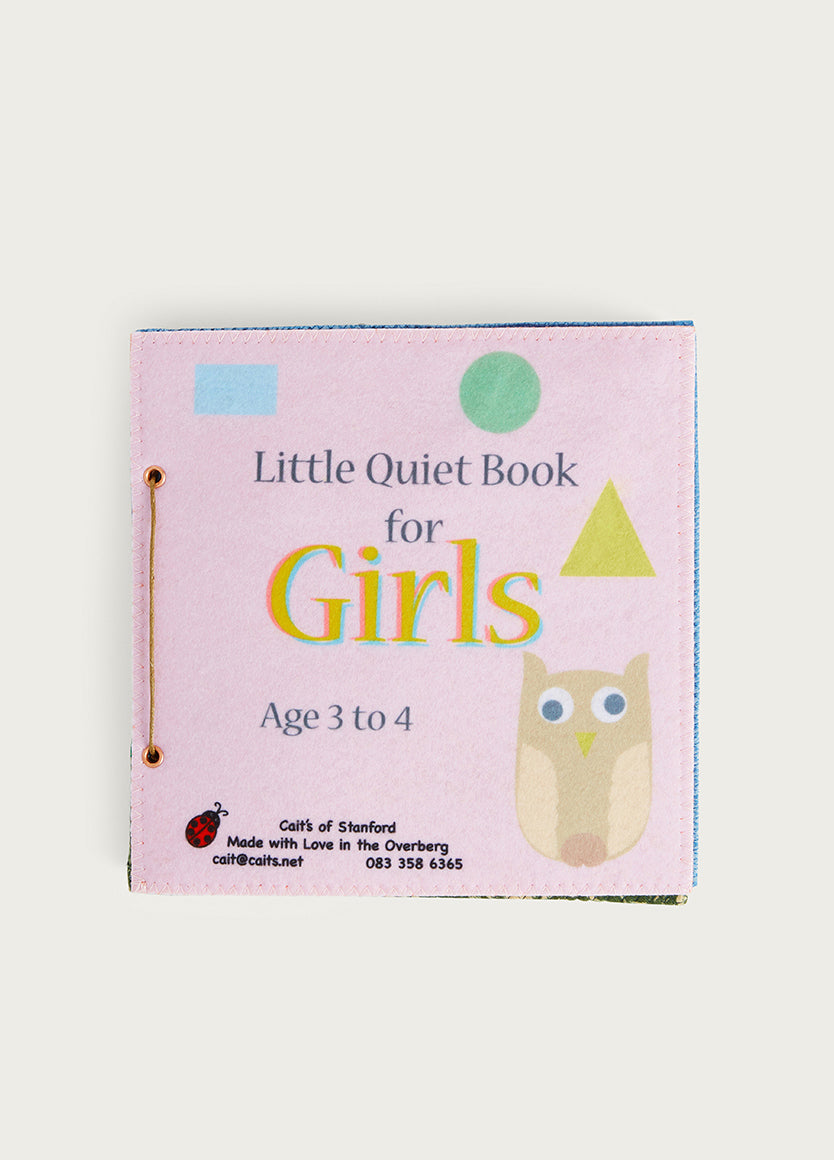 Little Quiet Book For Girls 3 - 4 Years